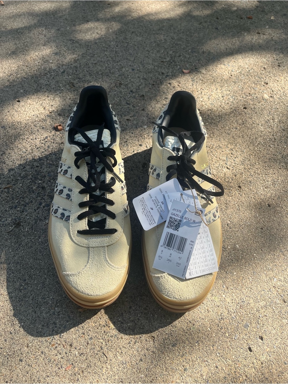 NWT Adidas Gazelle Bold Cheetah Print Women 9.5
